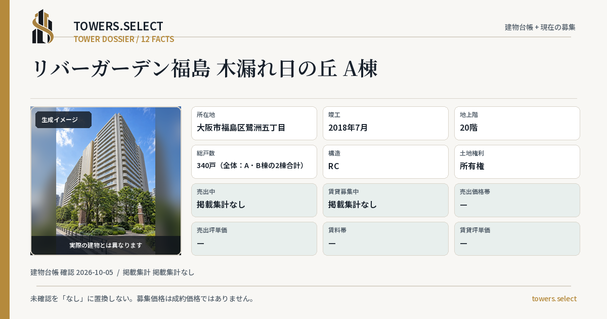 12 Data Cards for RIBA GARDEN FUKUSHIMA KOMOREBINOKA A