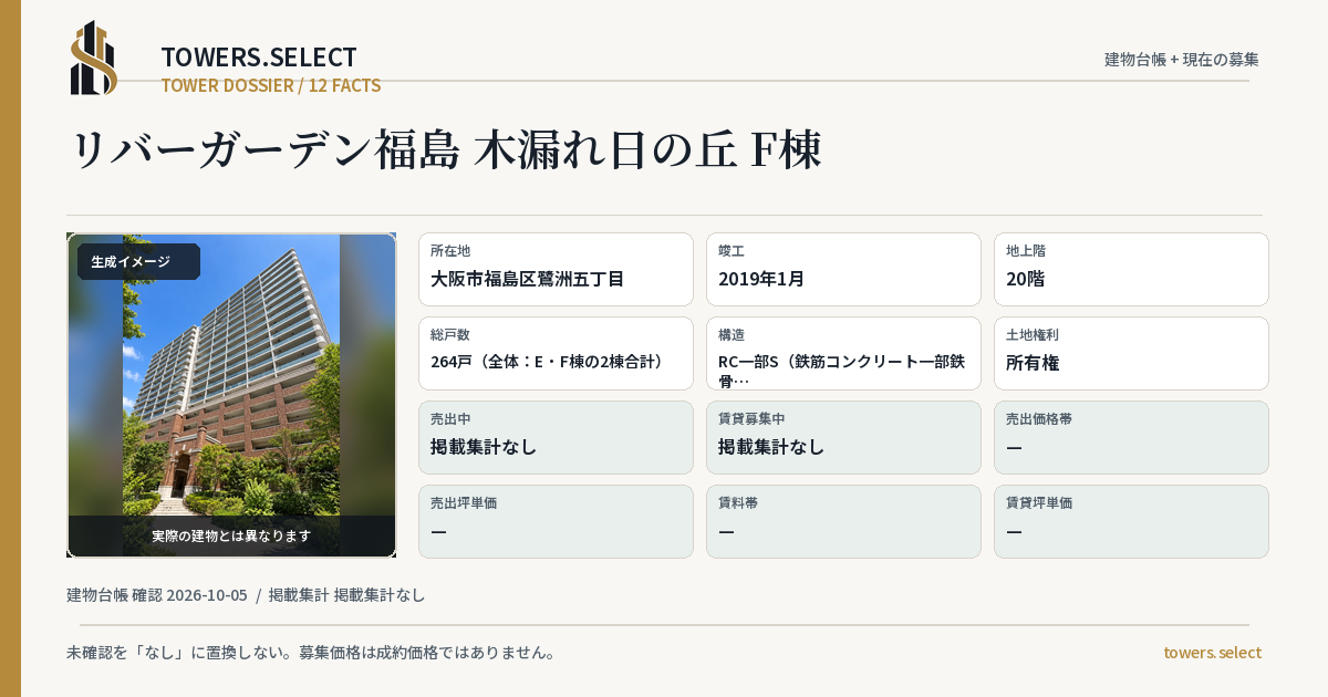 12 Data Cards for RIBA GARDEN FUKUSHIMA KOMOREBINOKA F