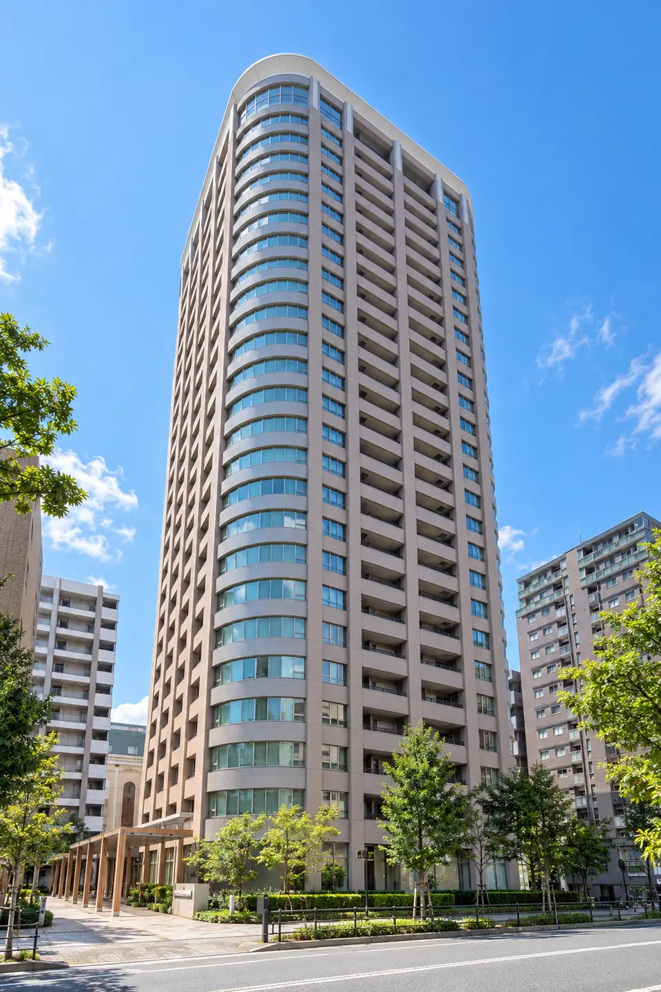 コアマンション大手門タワーのイメージ画像（生成。実際の建物とは異なります）