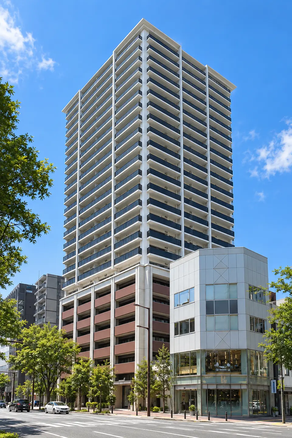 MJR赤坂タワーのイメージ画像（生成。実際の建物とは異なります）