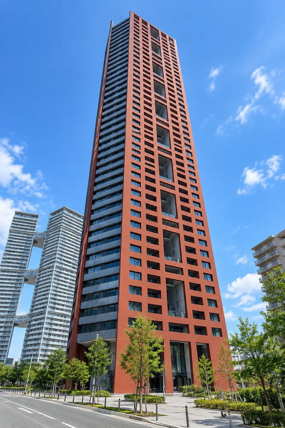 Generated image of I TOWER (differs from the actual building)