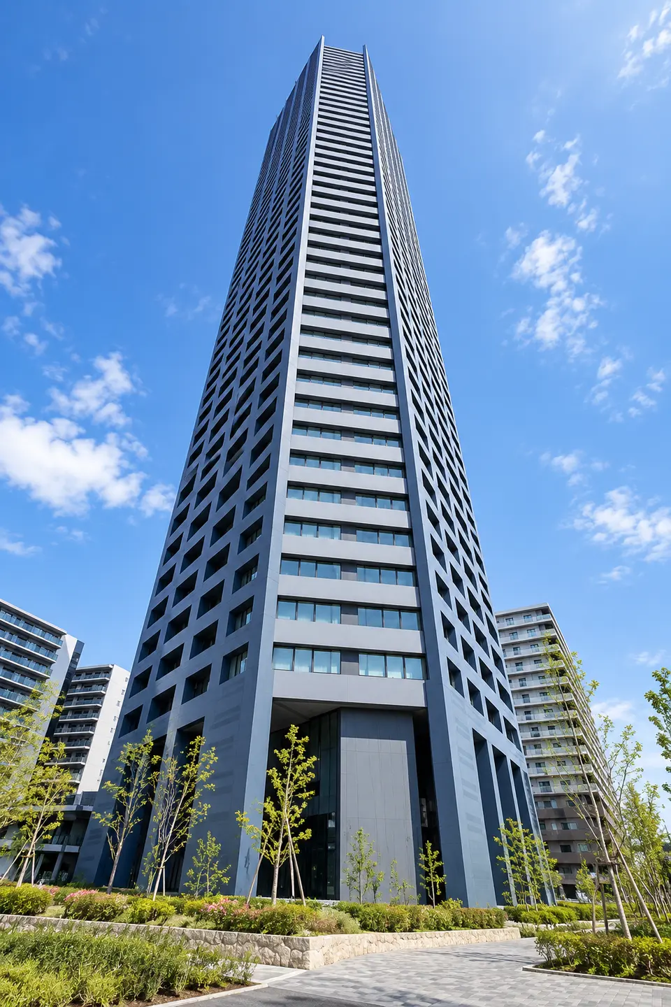 センターマークスタワーのイメージ画像（生成。実際の建物とは異なります）