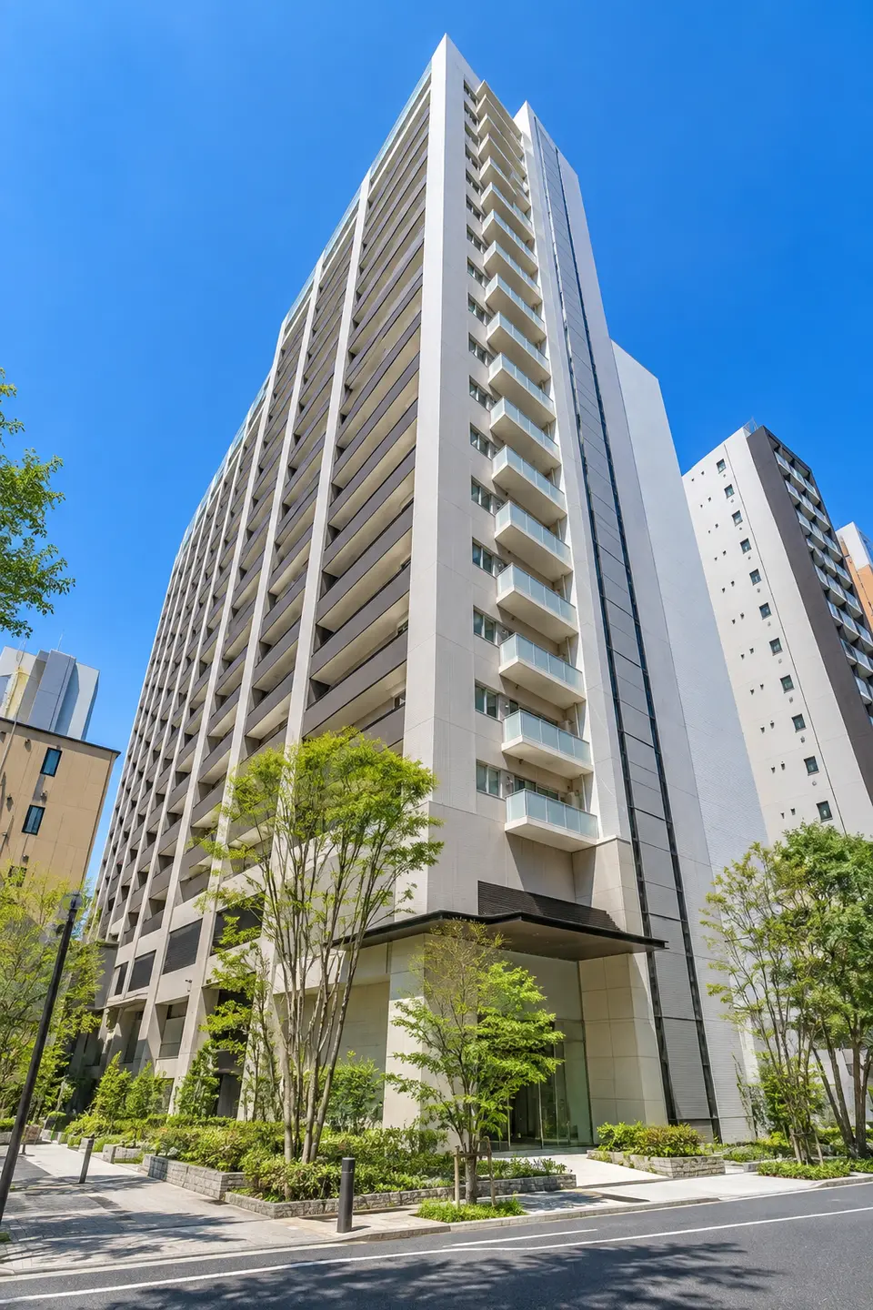 カワサキ・ミッドマークタワーのイメージ画像（生成。実際の建物とは異なります）
