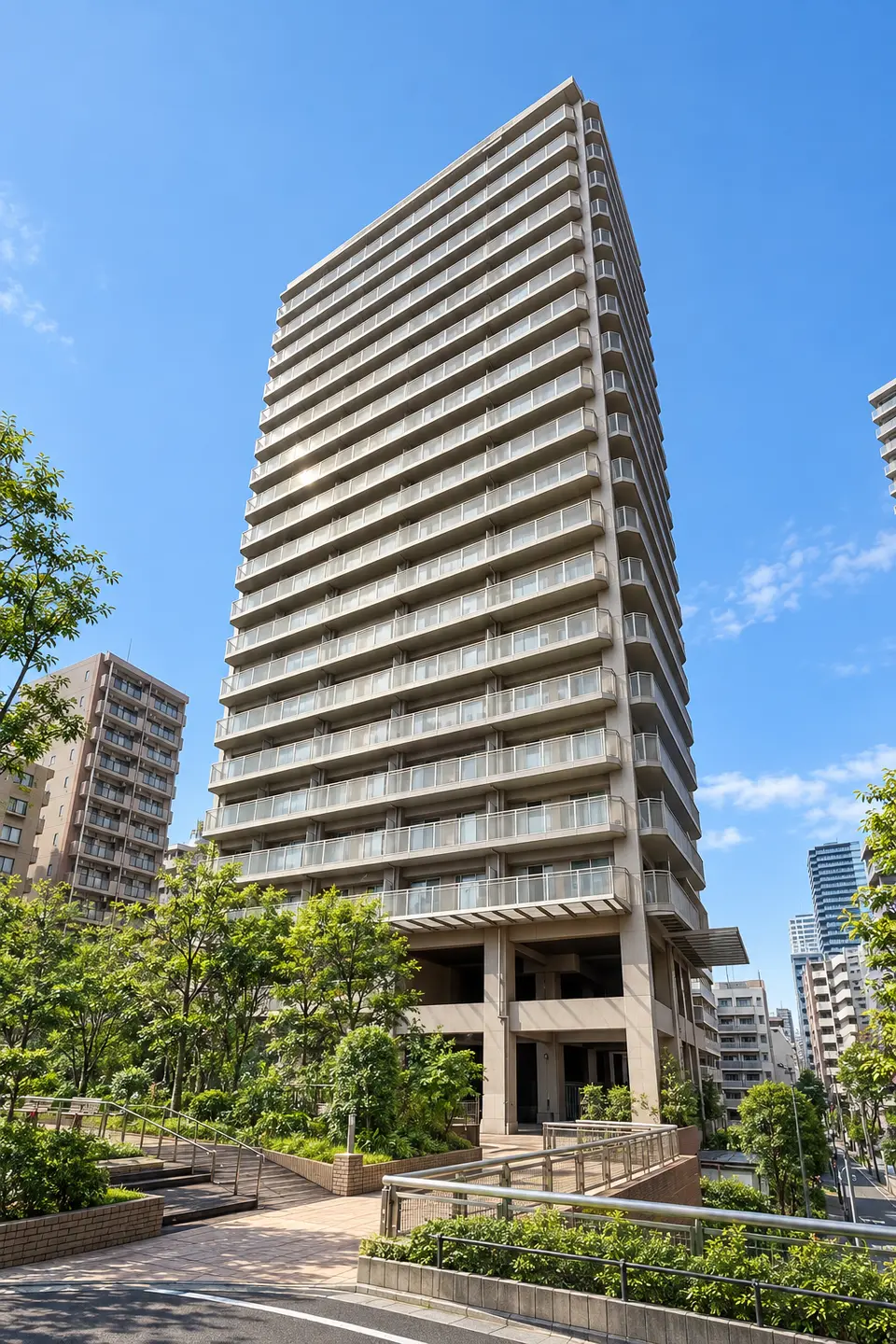 ヴィルクレール川崎タワーのイメージ画像（生成。実際の建物とは異なります）