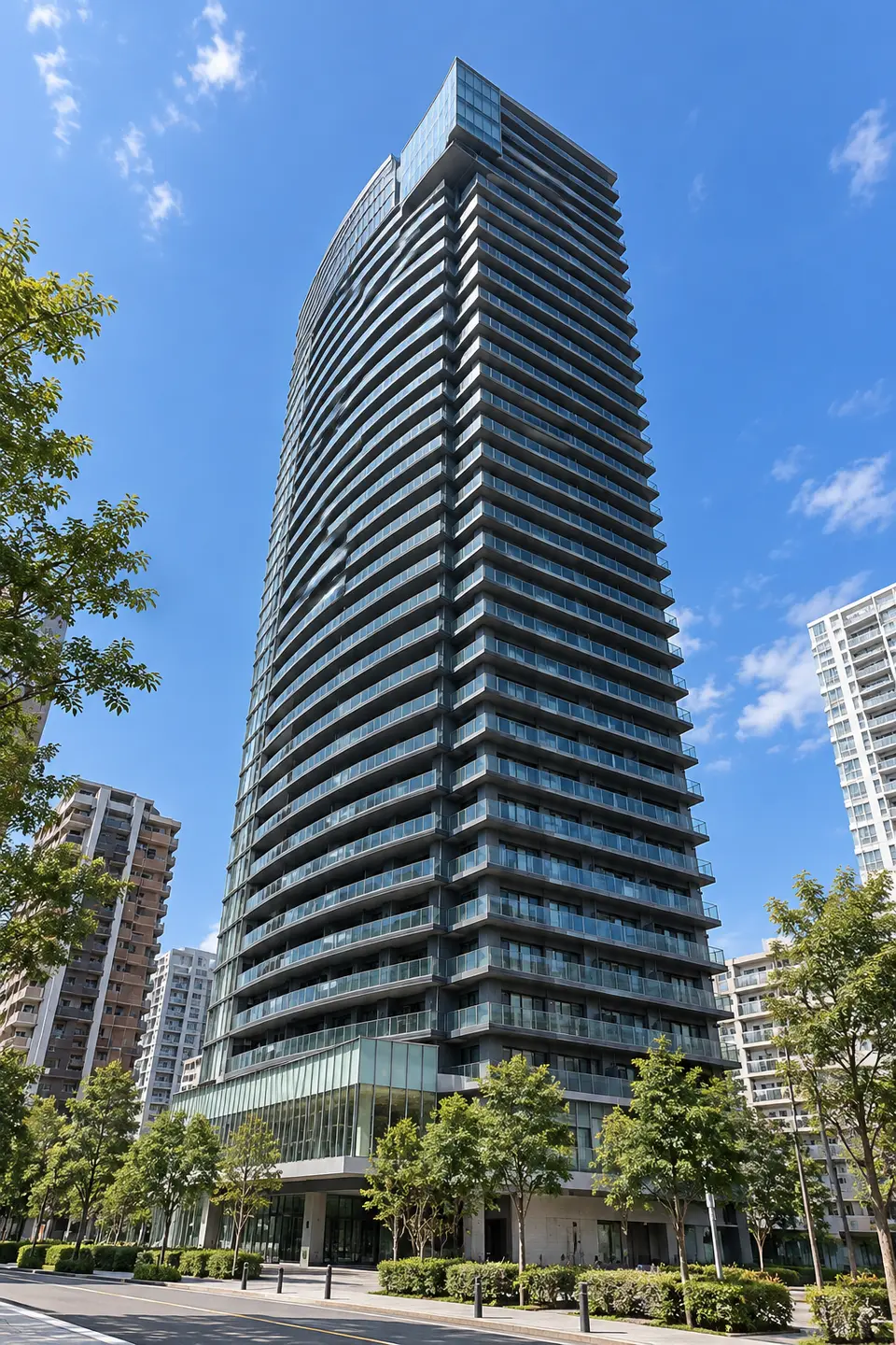 クレッセント川崎タワーのイメージ画像（生成。実際の建物とは異なります）