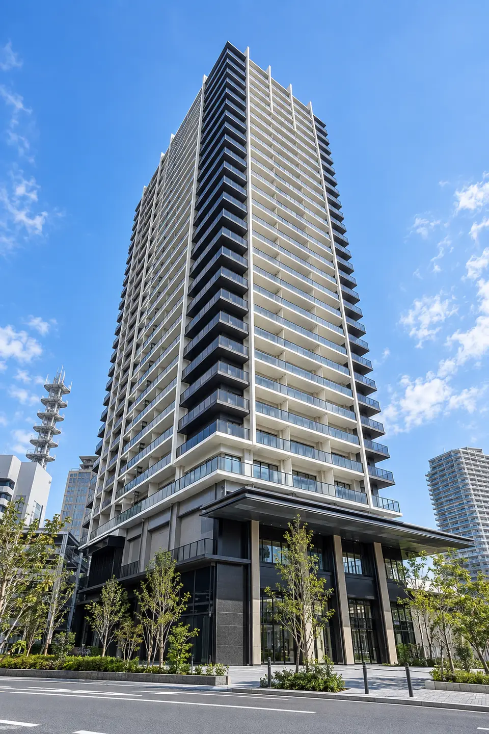 ベイシティタワーズ神戸EASTのイメージ画像（生成。実際の建物とは異なります）