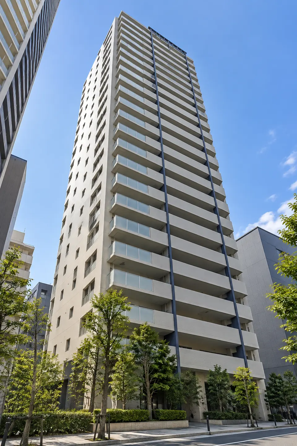 パークタワー新神戸のイメージ画像（生成。実際の建物とは異なります）