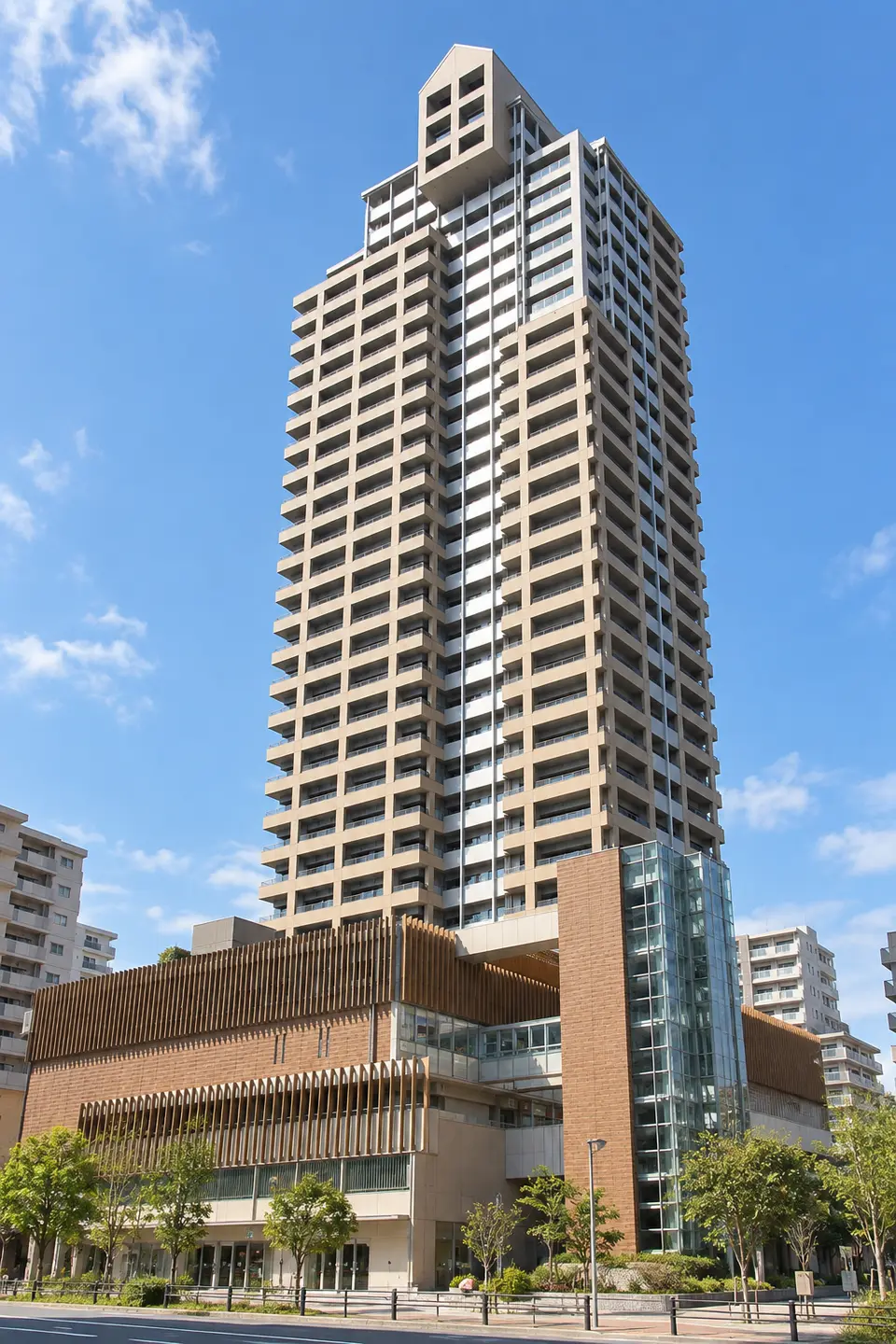 ウェルブ六甲道1番街のイメージ画像（生成。実際の建物とは異なります）