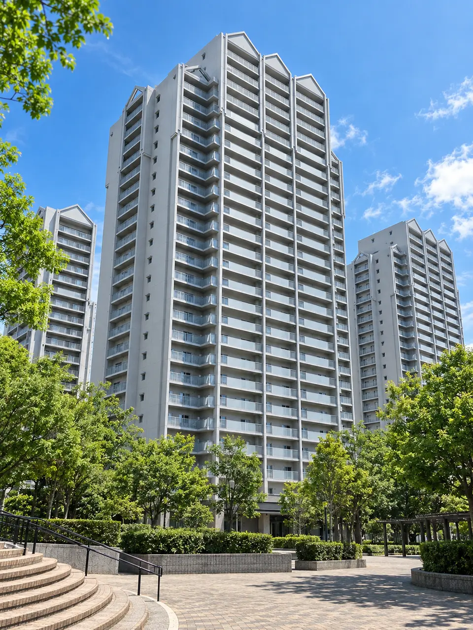 Generated illustration (not the actual building) of OKU SQUARE SEISHINCHUO 6 BANKAN