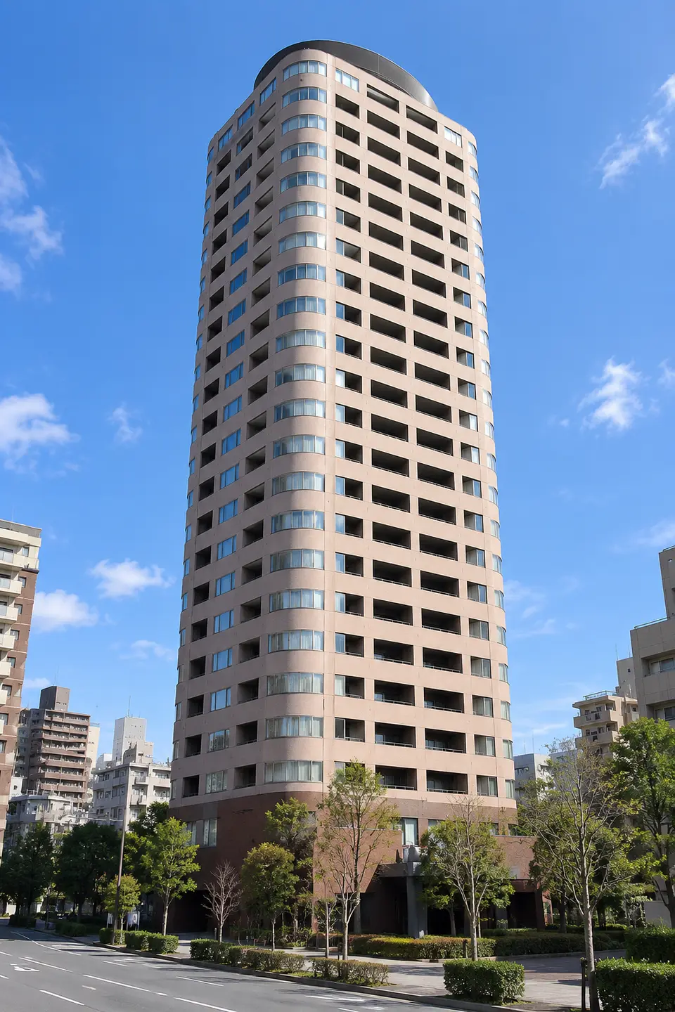 Generated image of CHIKUSA TOWER HIRUZU (differs from the actual building)