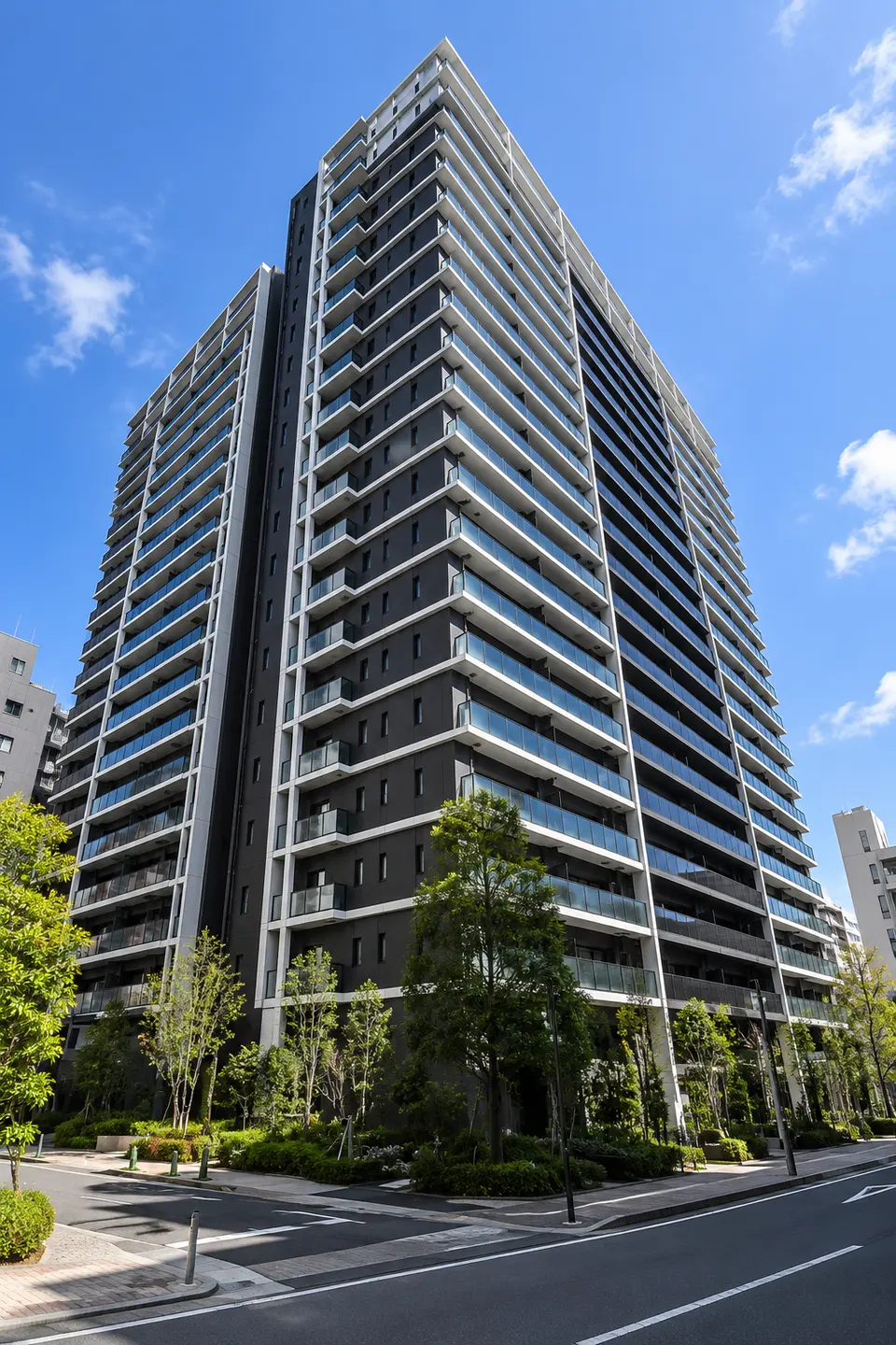 Generated illustration (not the actual building) of CITY TOWER AOI