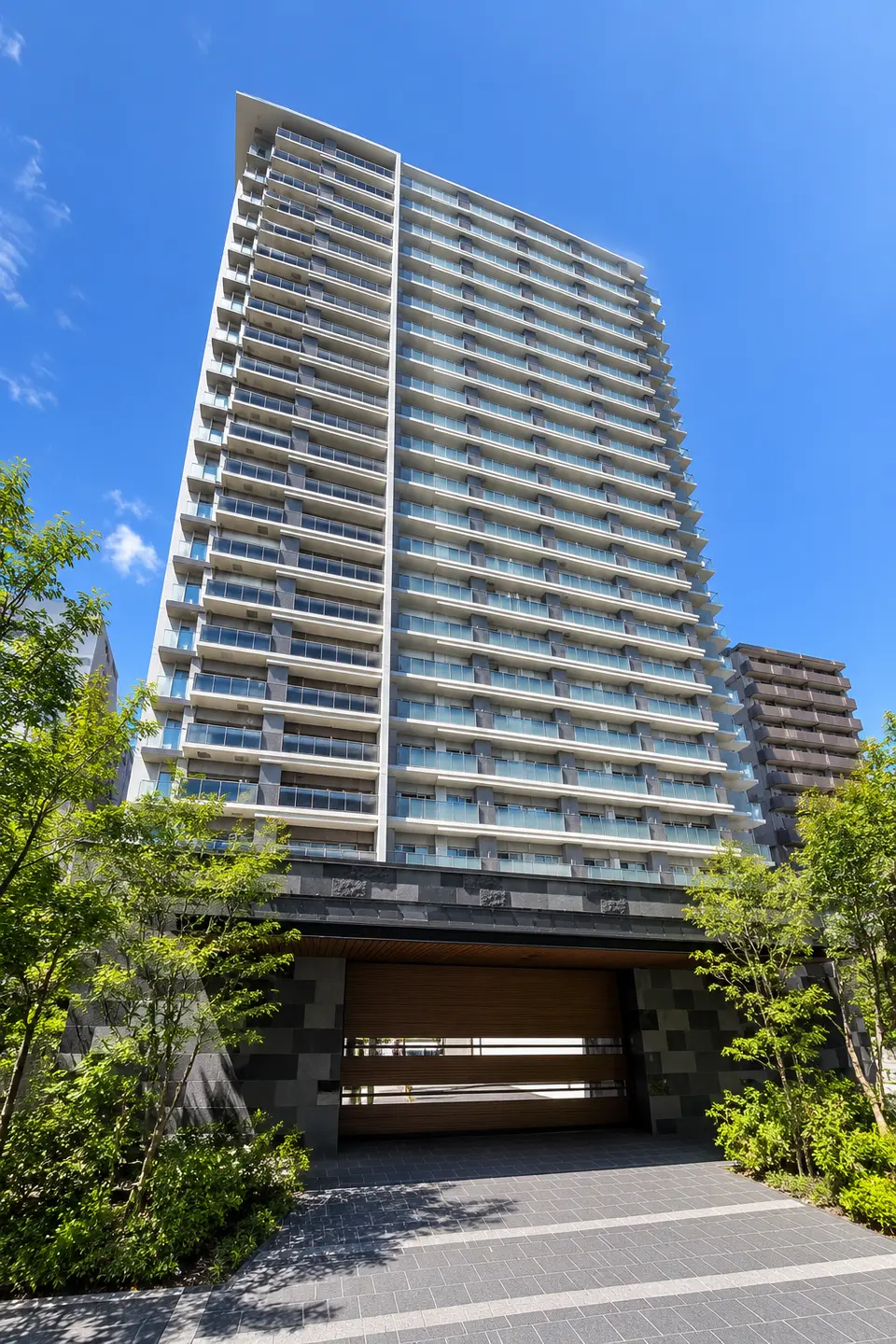 Generated illustration (not the actual building) of PROUD TOWER NAGOYAHISAYAODORI KOEN