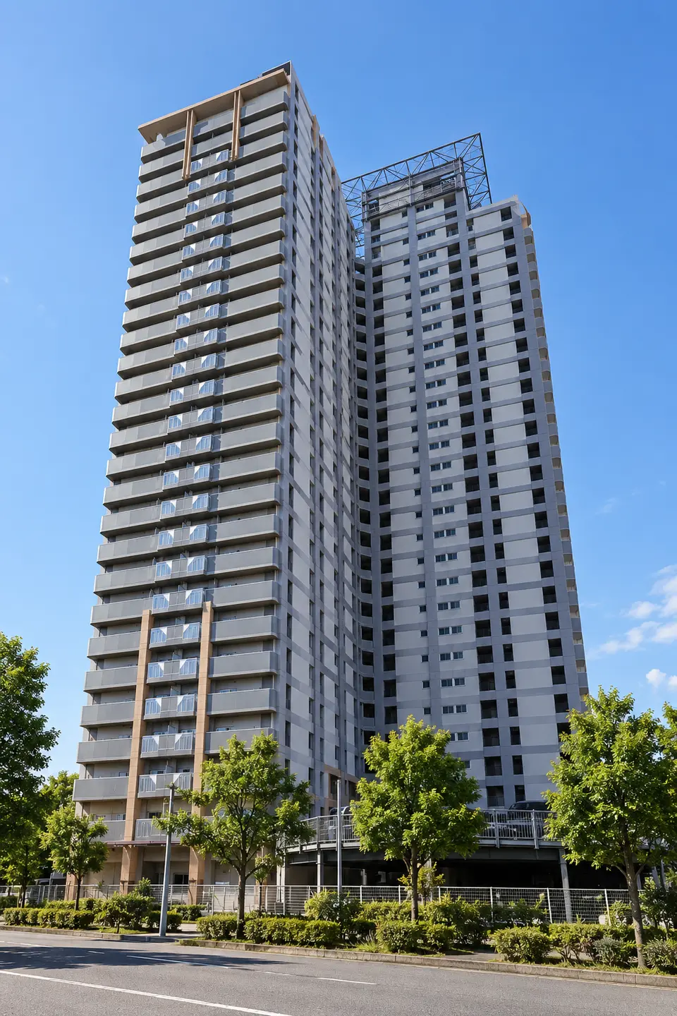 Generated illustration (not the actual building) of SHIEI MINATO SO 1
