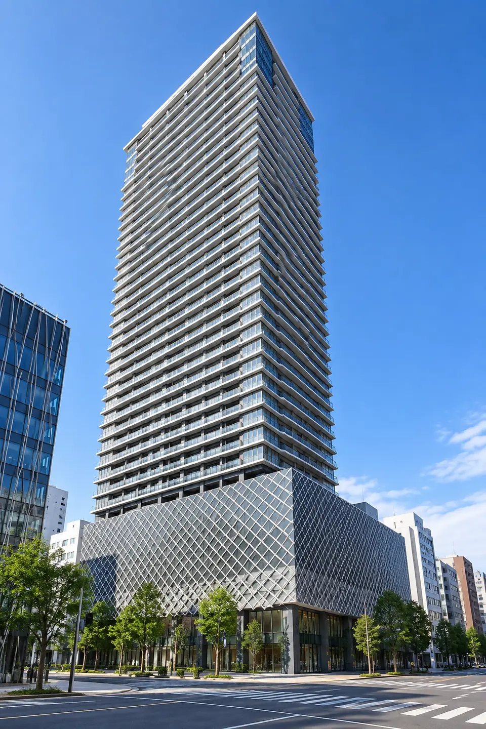 グランドメゾン御園座タワーのイメージ画像（生成。実際の建物とは異なります）
