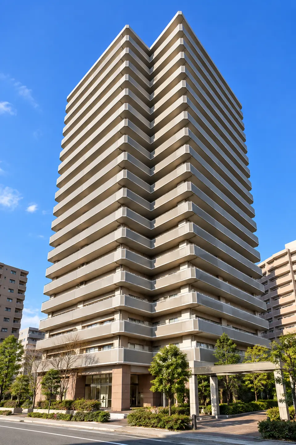 Generated illustration (not the actual building) of PARK CITY TOWERS GARDEN EAZUFURAGGU TOWER