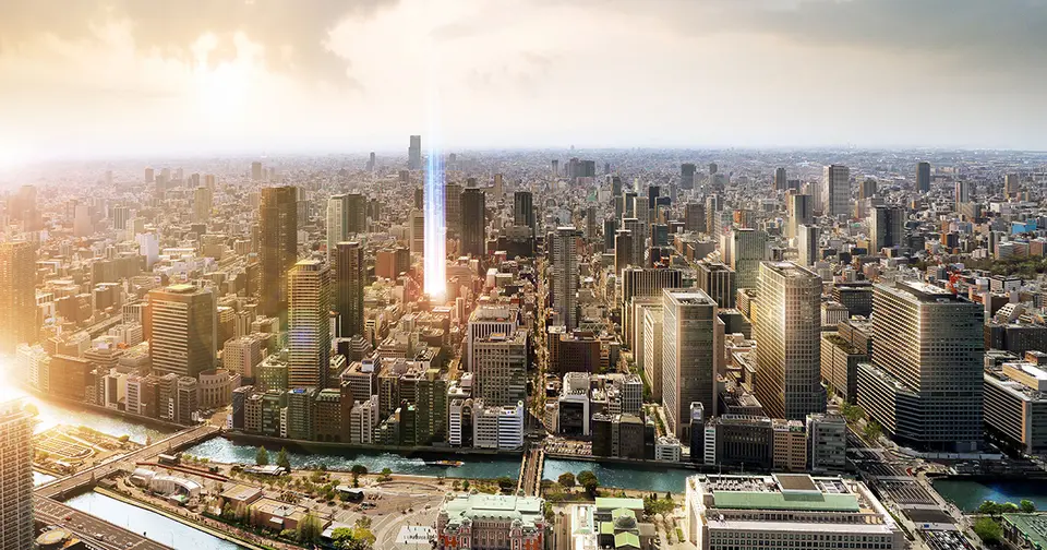 Architectural rendering of CIELIA TOWER KITAHAMA