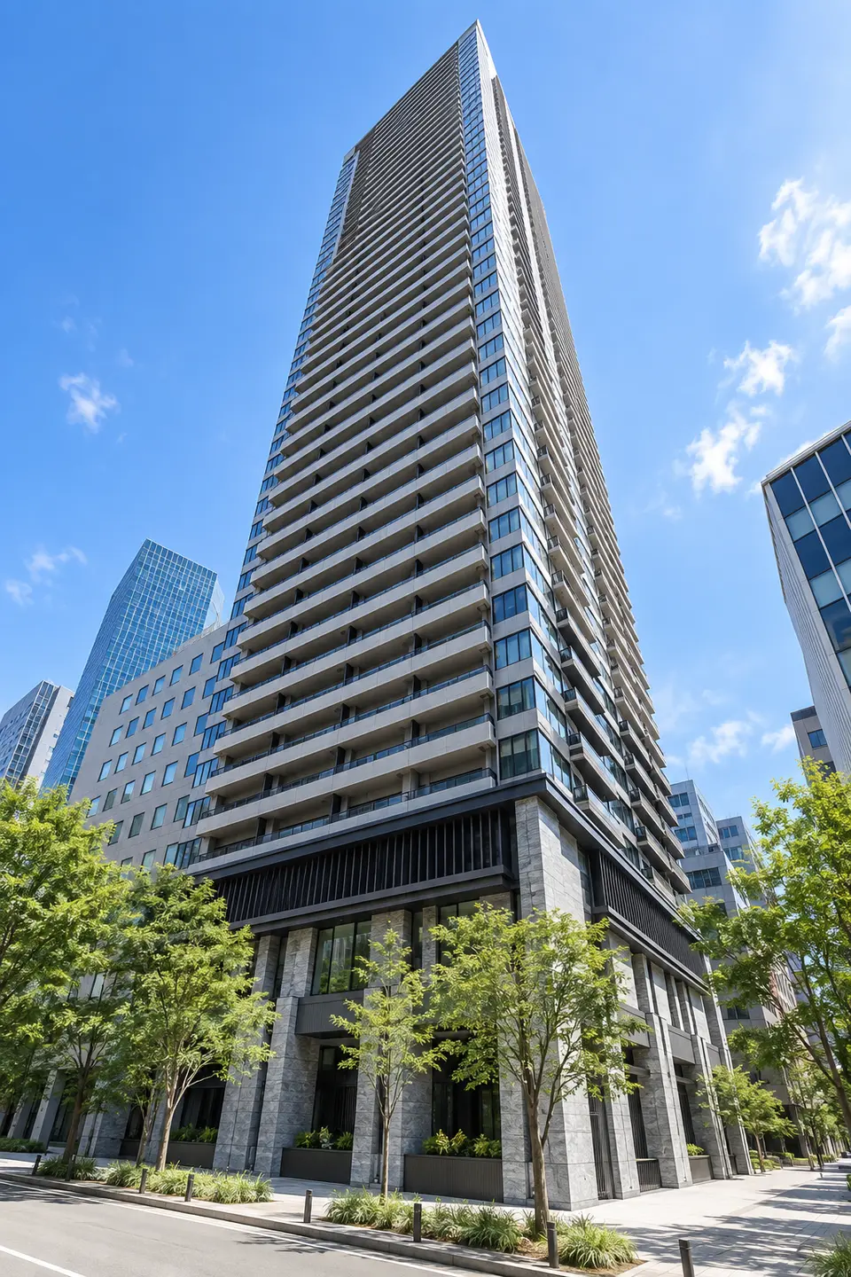 北浜ミッドタワーのイメージ画像（生成。実際の建物とは異なります）