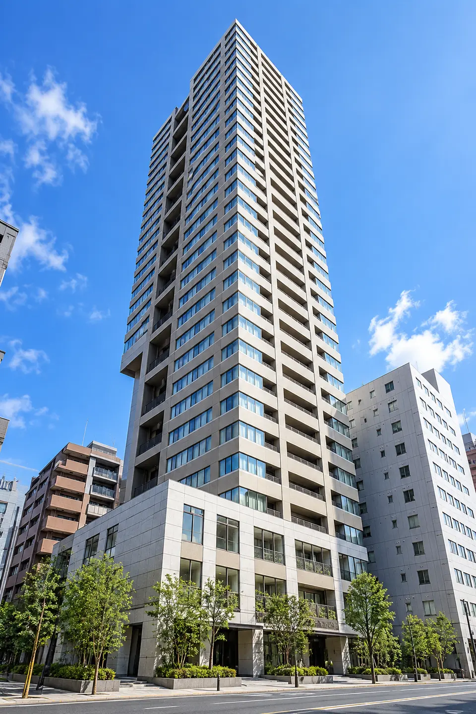 マストタワー安堂寺のイメージ画像（生成。実際の建物とは異なります）