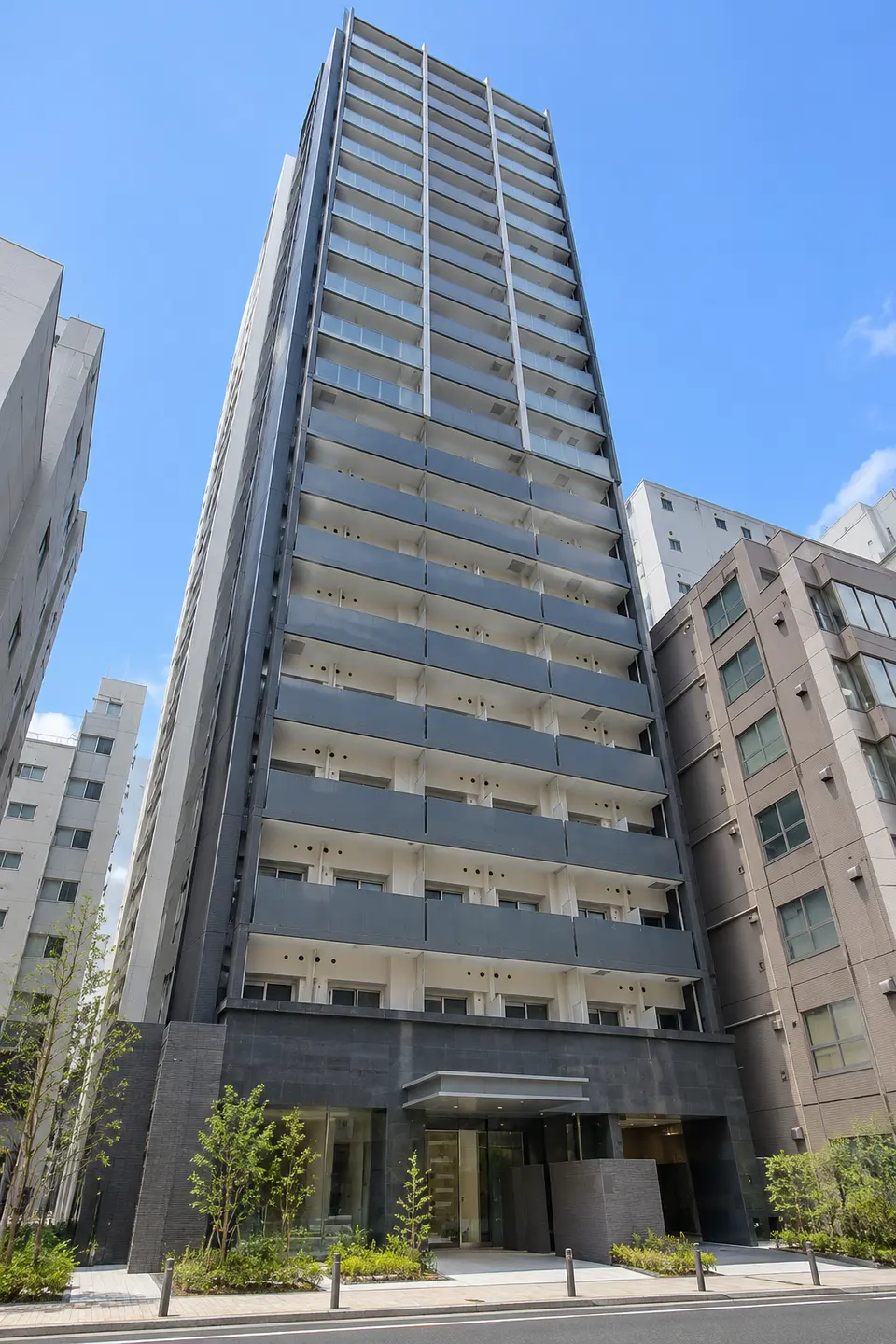 プレサンスタワー北浜のイメージ画像（生成。実際の建物とは異なります）