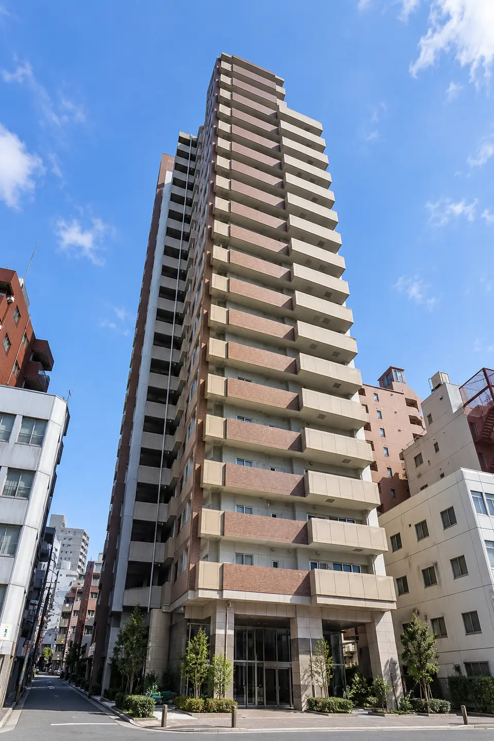 ロイヤル谷町タワーのイメージ画像（生成。実際の建物とは異なります）