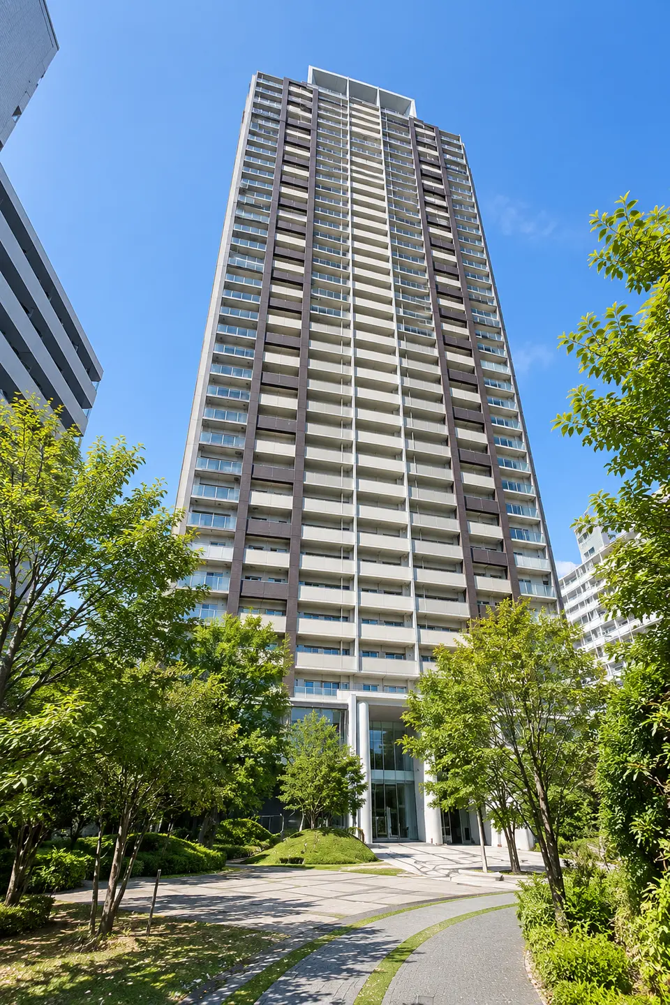 福島ガーデンズタワーのイメージ画像（生成。実際の建物とは異なります）