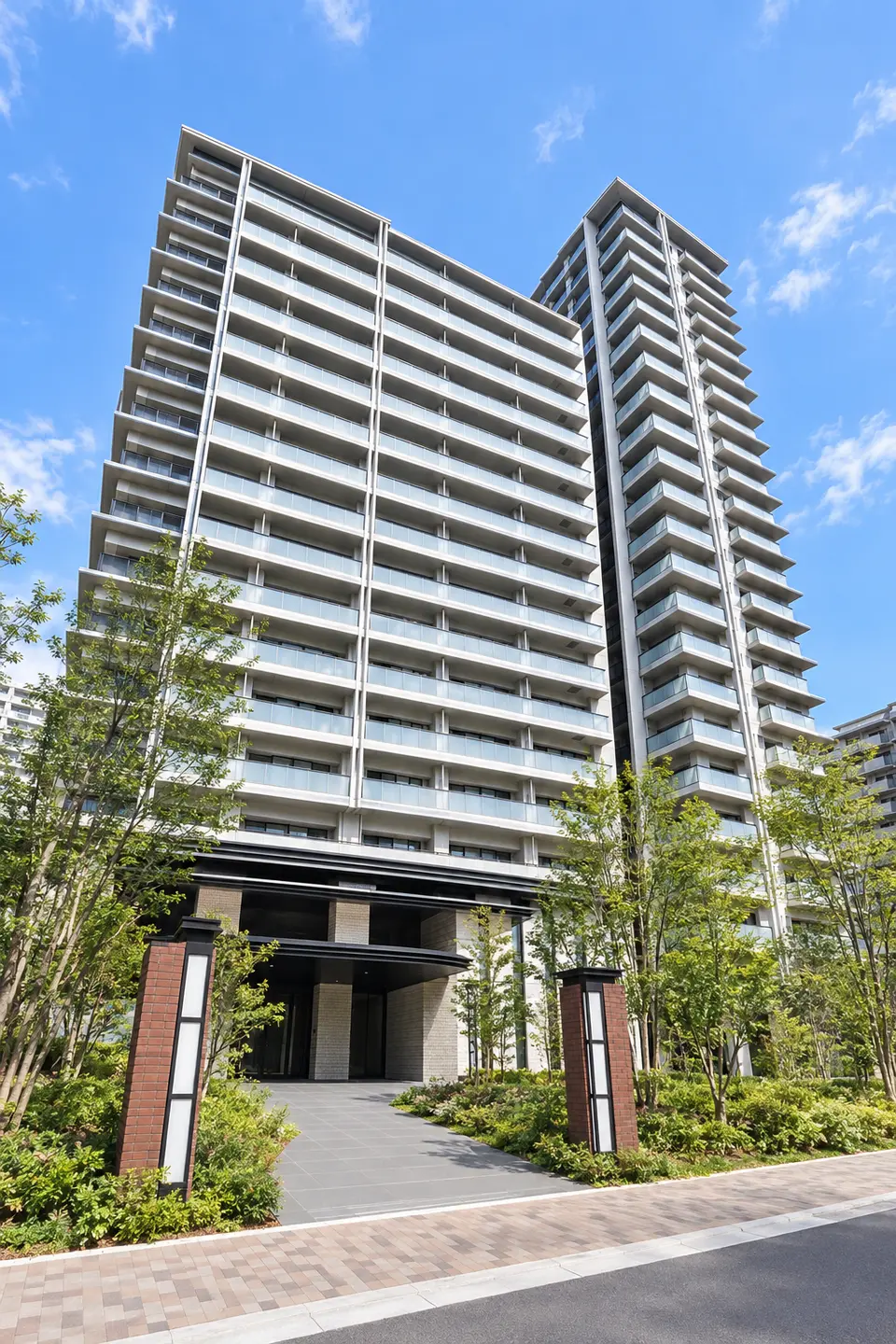 ジオ福島野田 The Marksのイメージ画像（生成。実際の建物とは異なります）