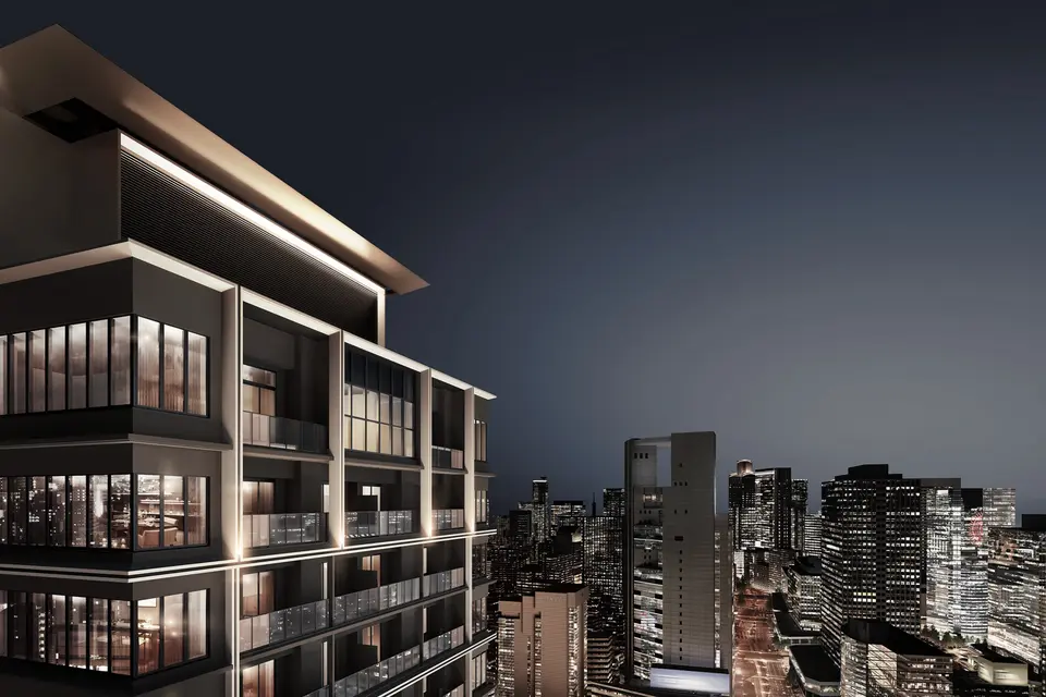 Architectural rendering of GRAND DOMEZONUMEDA RESIDENCE TOWER