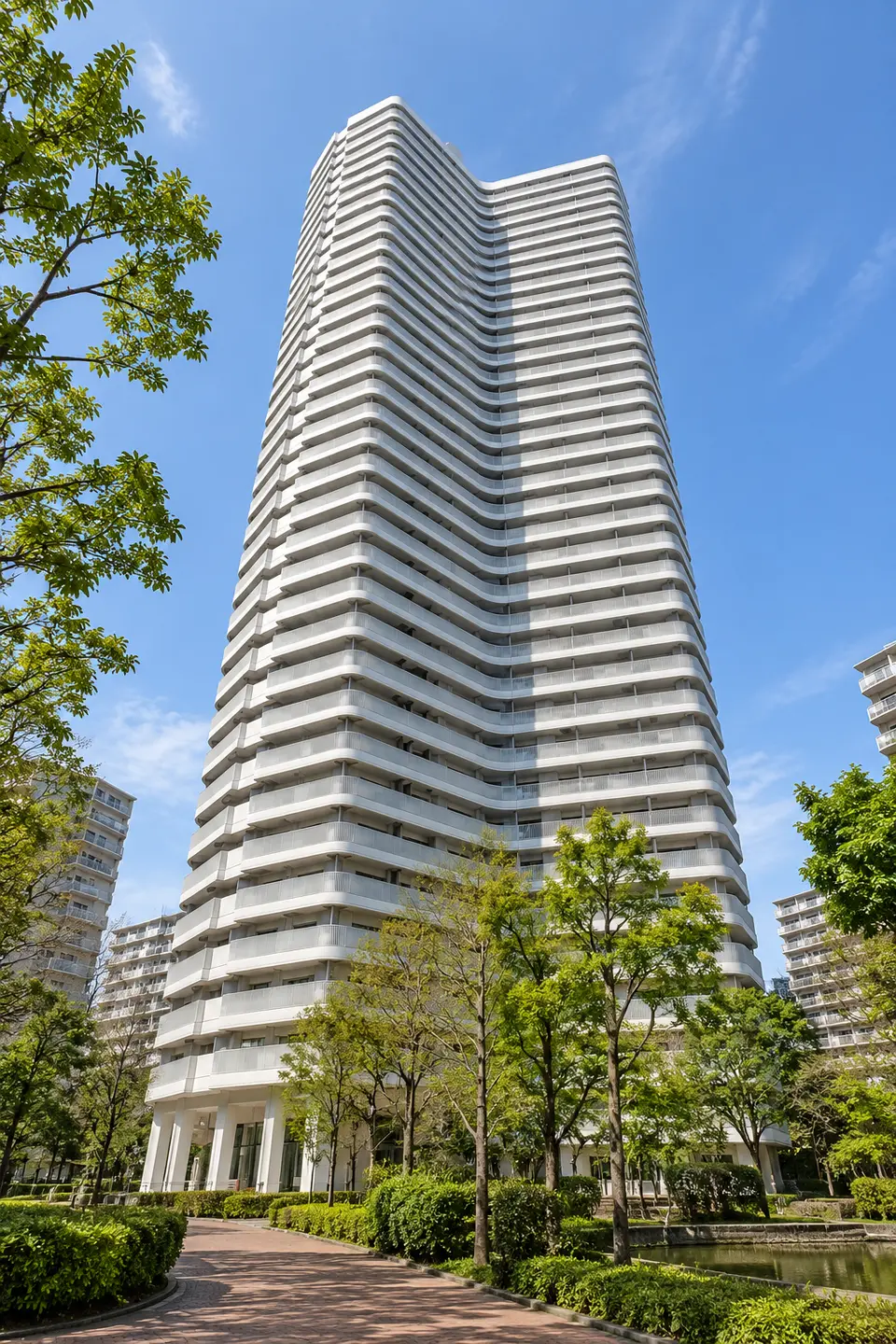 ベル・パークシティJ棟のイメージ画像（生成。実際の建物とは異なります）
