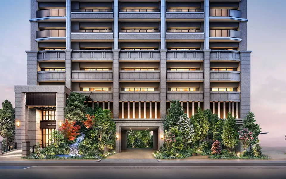 Architectural rendering of RIBA GARDEN MIYAKOJIMA