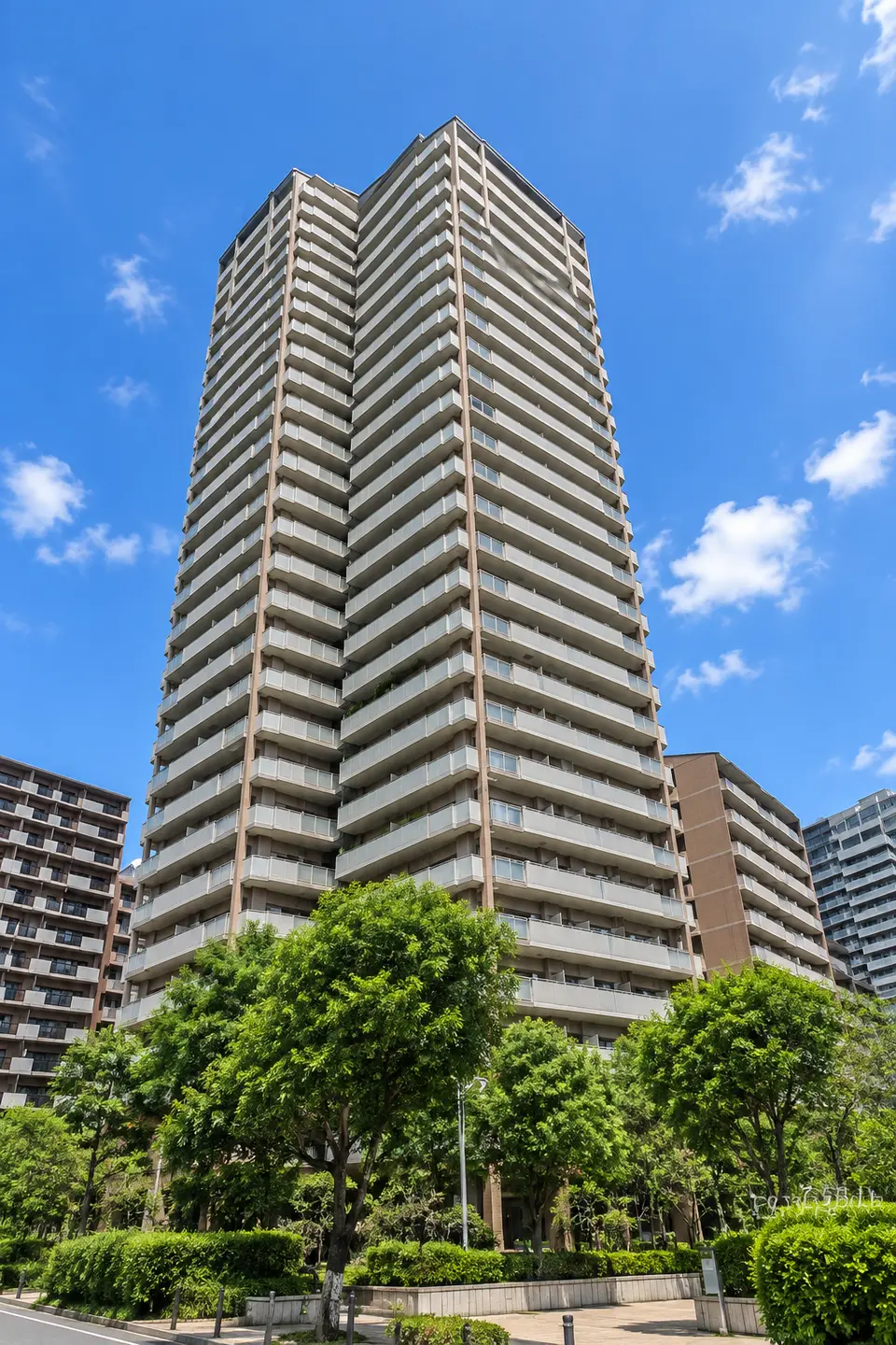 桜宮リバーシティ・NAC1号棟のイメージ画像（生成。実際の建物とは異なります）