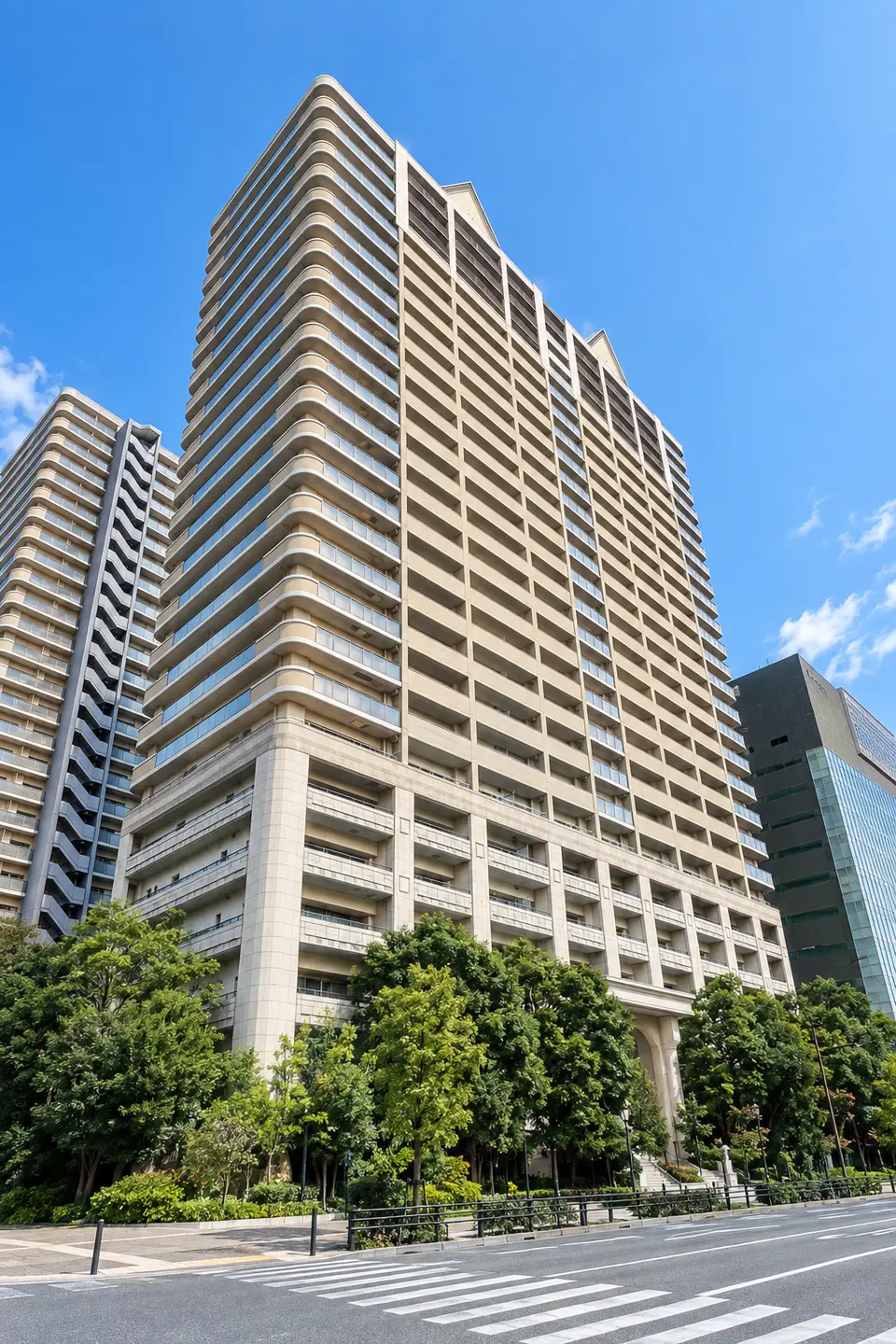 なんばセントラルプラザ リバーガーデン C棟のイメージ画像（生成。実際の建物とは異なります）