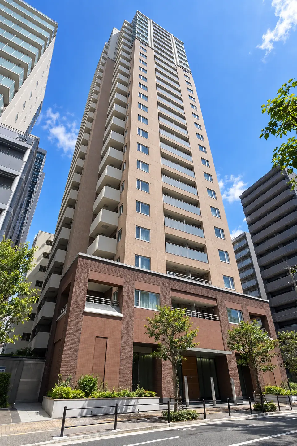 クロスレジデンス大阪新町のイメージ画像（生成。実際の建物とは異なります）