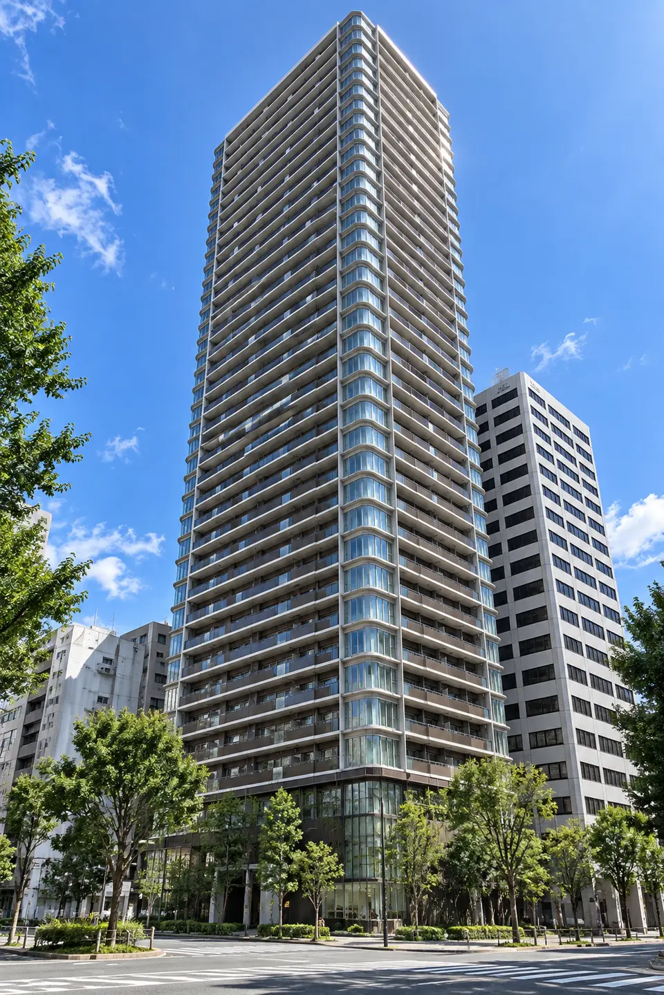 プレミストタワー大阪新町ローレルコートのイメージ画像（生成。実際の建物とは異なります）