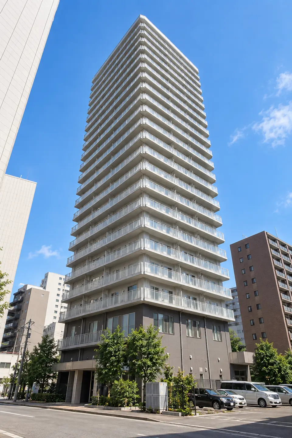 Generated illustration (not the actual building) of JUERU TOWER