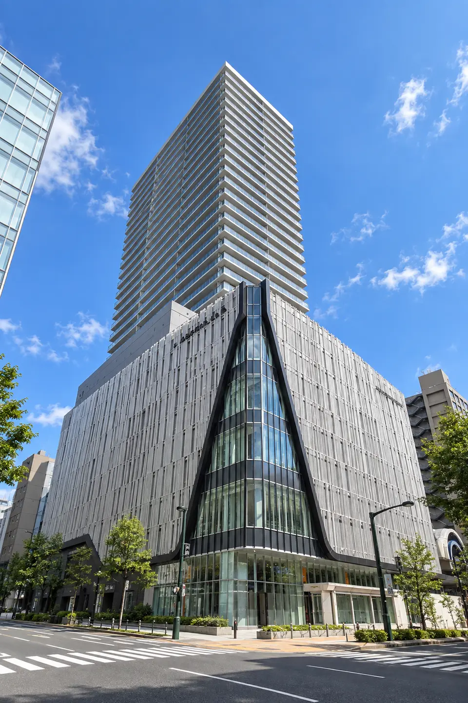 Generated illustration (not the actual building) of LIONS TOWER SAPPORO