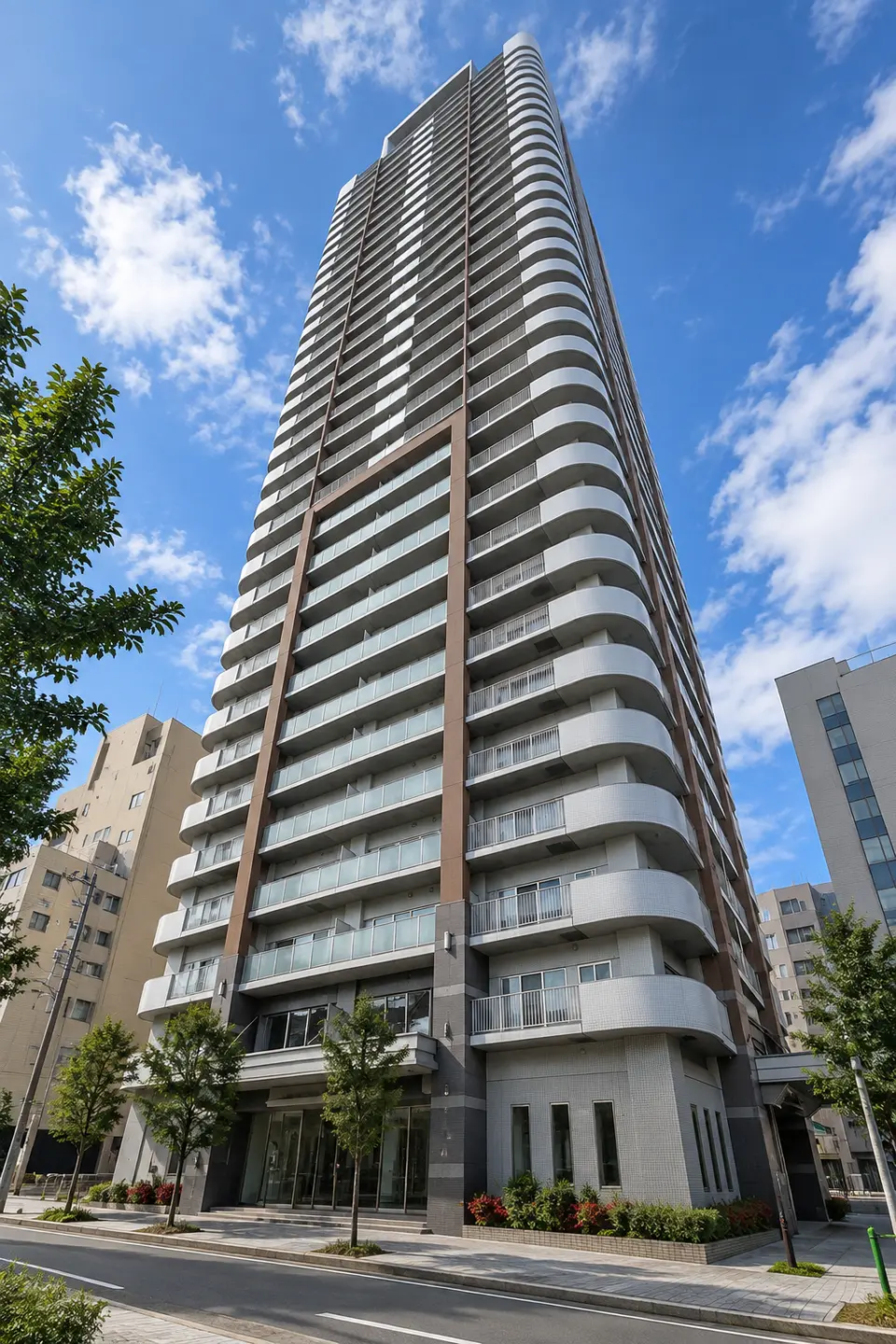 ティアラタワー中島倶楽部のイメージ画像（生成。実際の建物とは異なります）