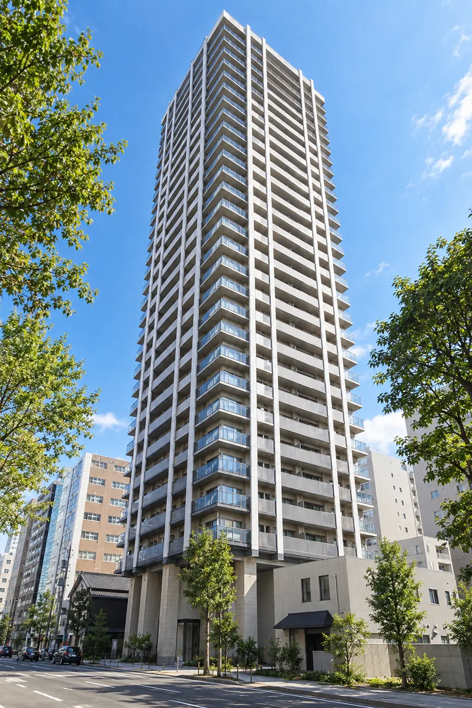 ブランズタワー札幌のイメージ画像（生成。実際の建物とは異なります）