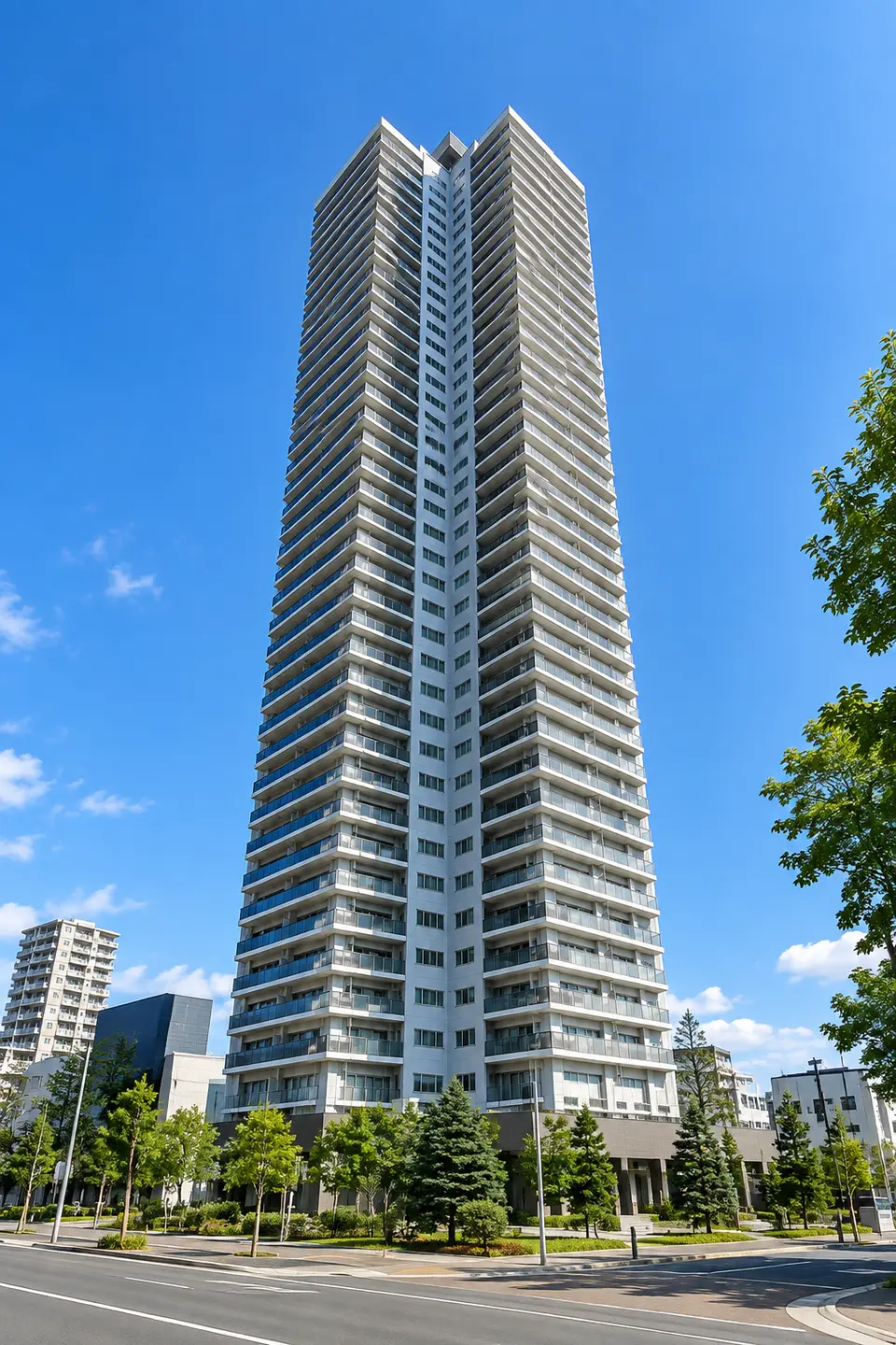 プレミスト琴似スカイクロスタワーのイメージ画像（生成。実際の建物とは異なります）