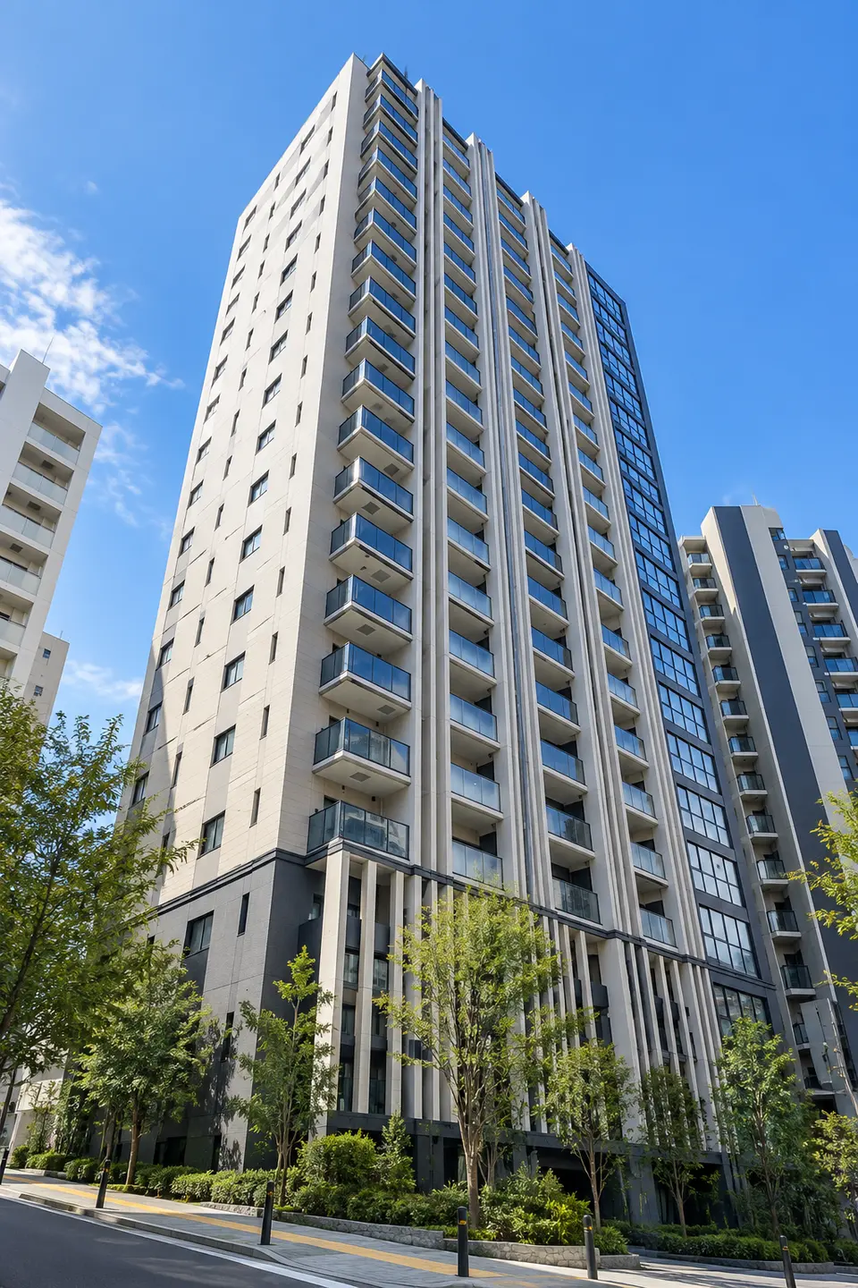 プラウドタワー本町二丁目のイメージ画像（生成。実際の建物とは異なります）