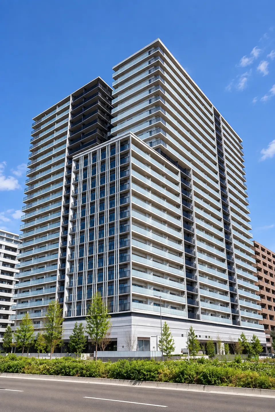 ONE PARK RESIDENTIAL TOWERSのイメージ画像（生成。実際の建物とは異なります）