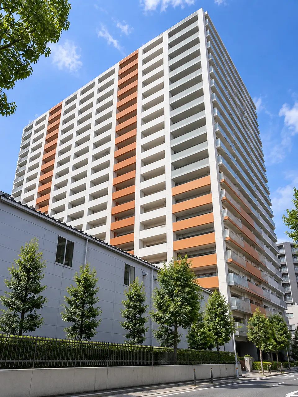 Generated illustration (not the actual building) of PARK CITY SENDAIITSUTSUBASHI