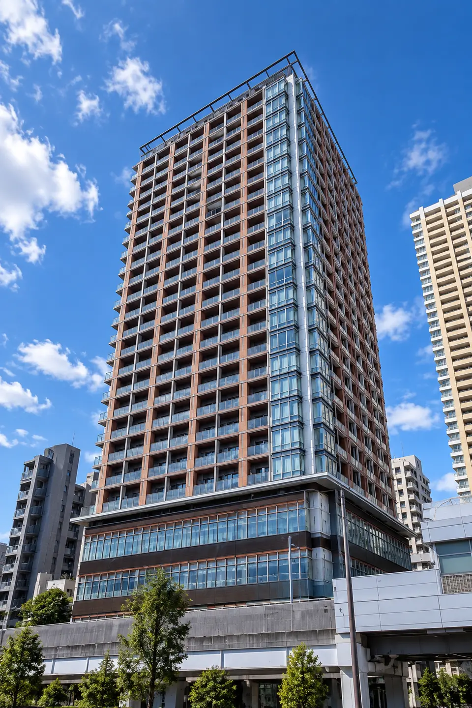 ステーションポートタワーのイメージ画像（生成。実際の建物とは異なります）