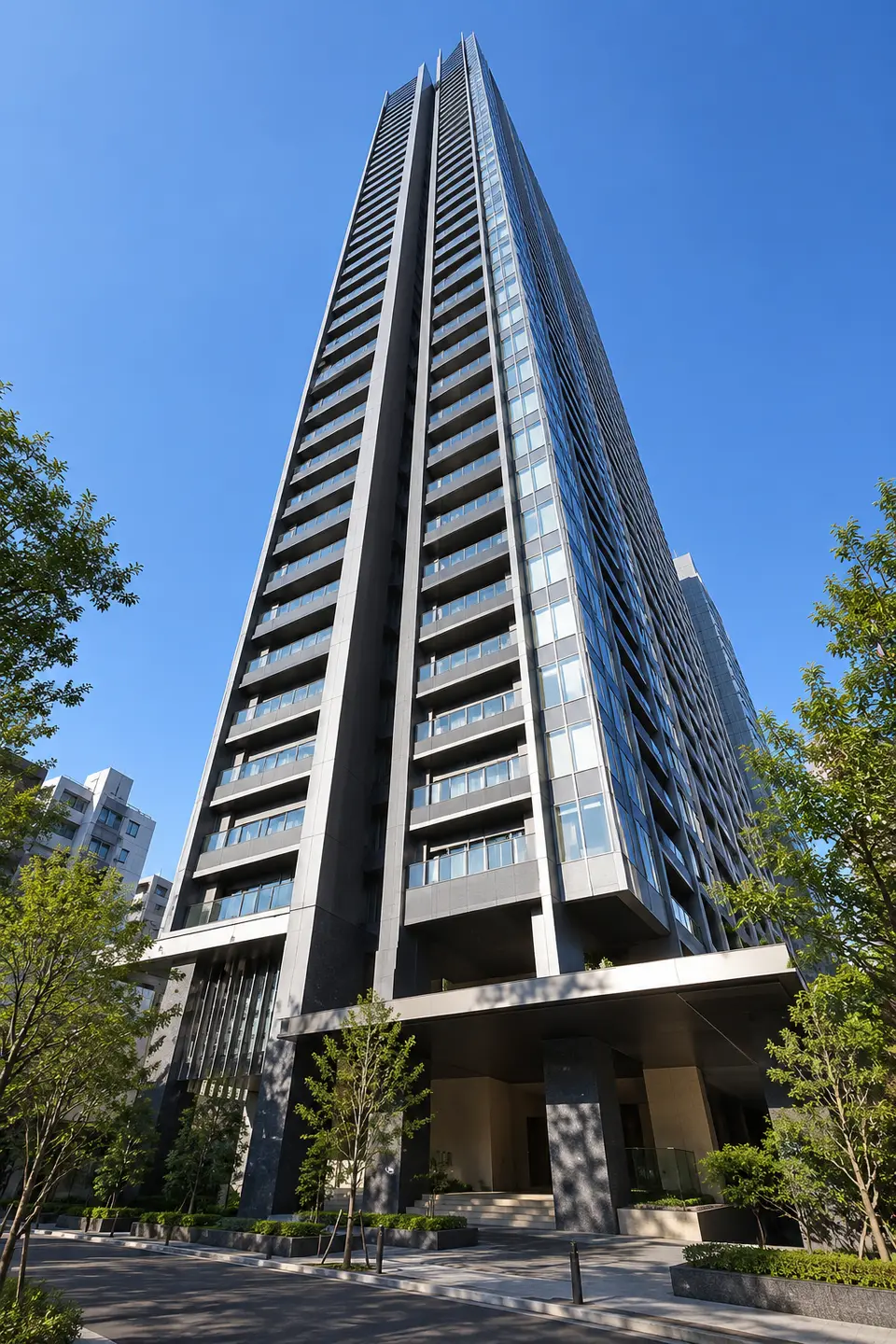 パークコート千代田富士見ザタワーのイメージ画像（生成。実際の建物とは異なります）