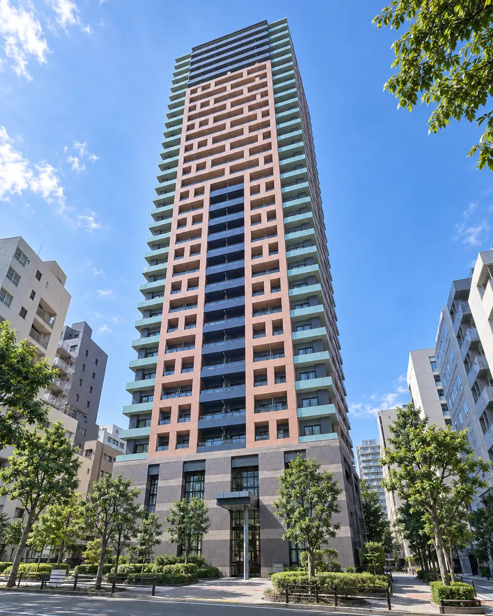 ファミール月島グランスイートタワーのイメージ画像（生成。実際の建物とは異なります）