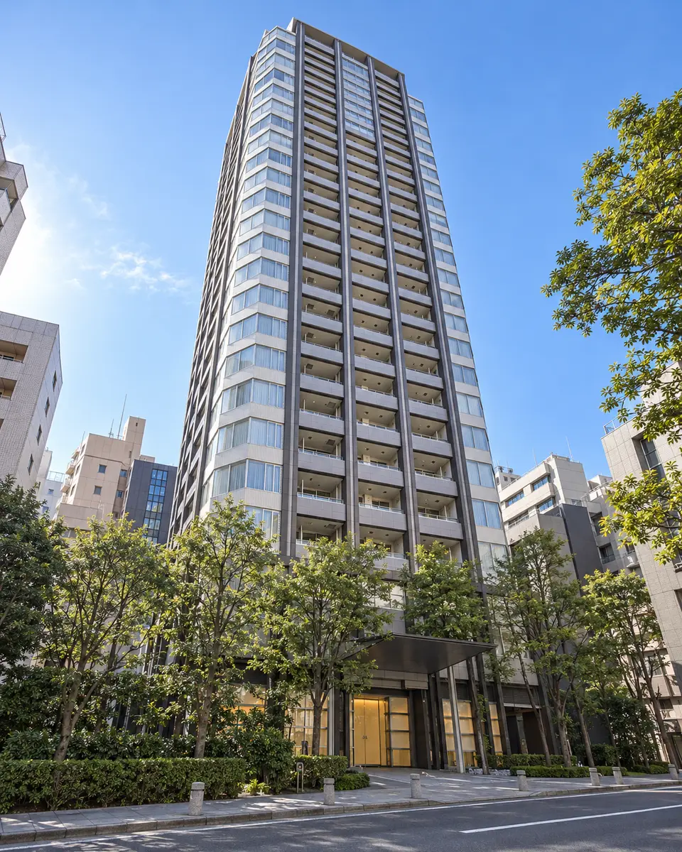 銀座タワーのイメージ画像（生成。実際の建物とは異なります）