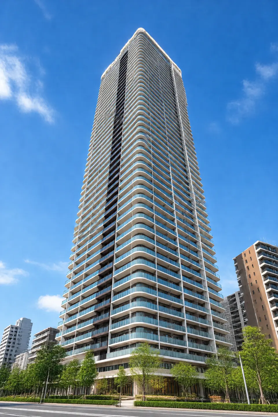 HARUMI FLAG PARK VILLAGE T棟のイメージ画像（生成。実際の建物とは異なります）
