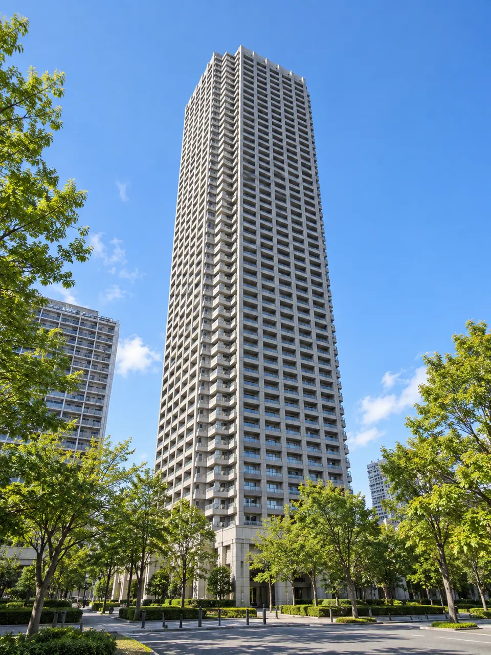 晴海アイランドトリトンスクエアビュータワーのイメージ画像（生成。実際の建物とは異なります）