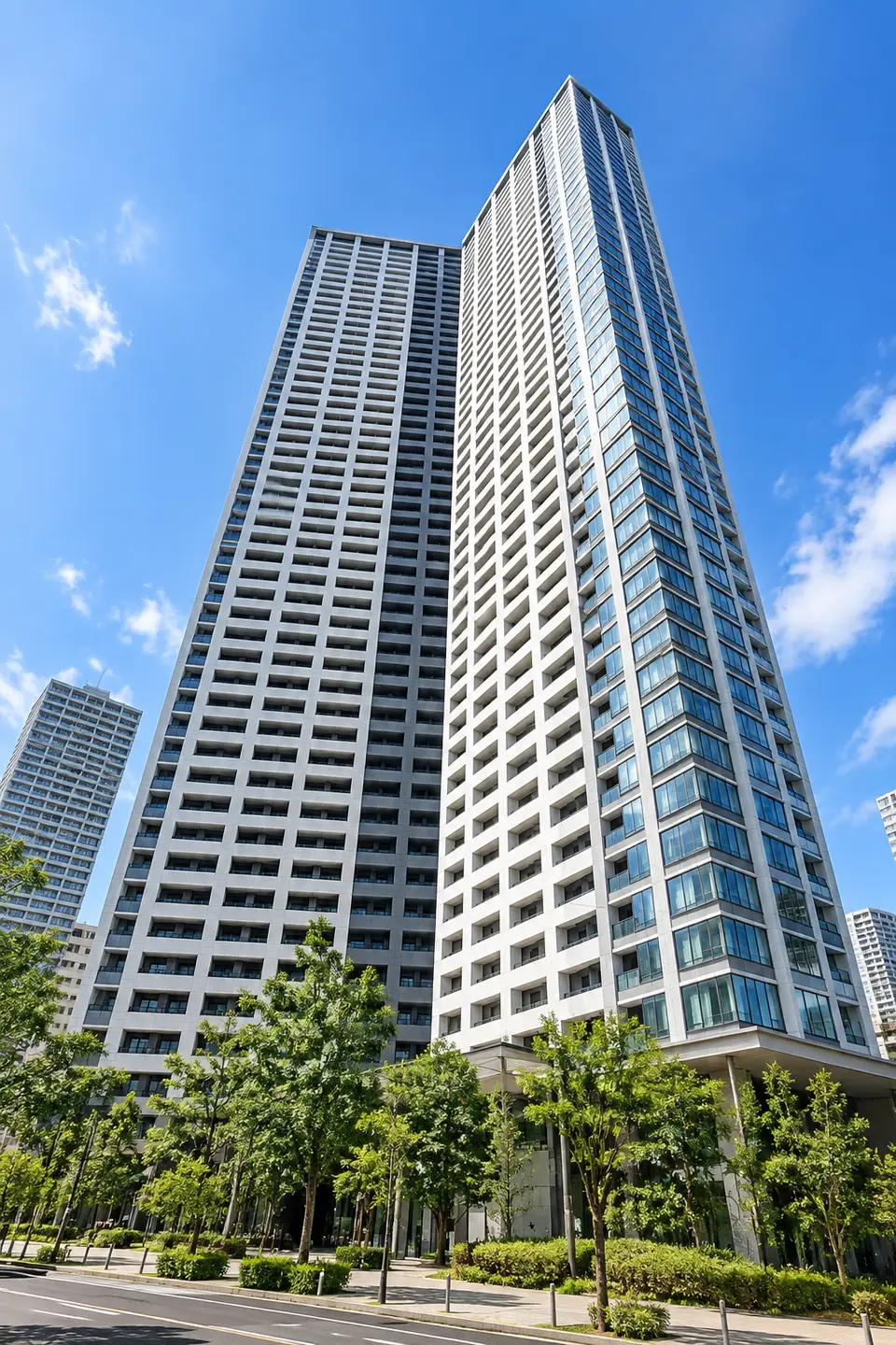 勝どきザ・タワーのイメージ画像（生成。実際の建物とは異なります）