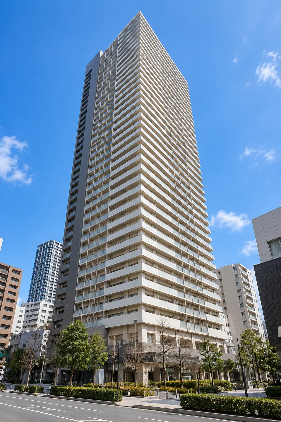 Generated illustration (not the actual building) of MUNAI RANDO TOWER