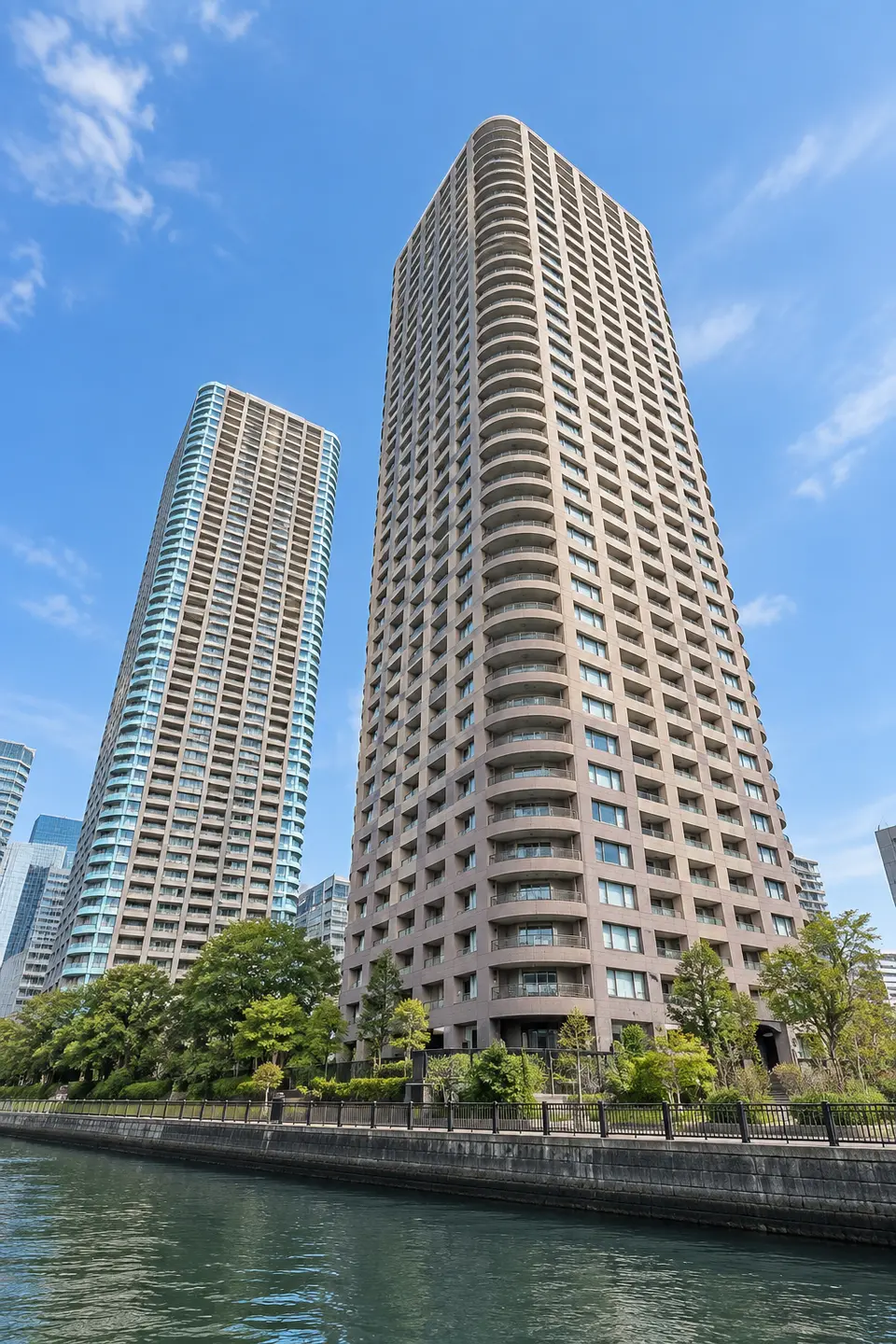 リバーシティ21イーストタワーズⅡのイメージ画像（生成。実際の建物とは異なります）